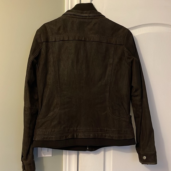 Danier suede leather jacket - Picture 3 of 3